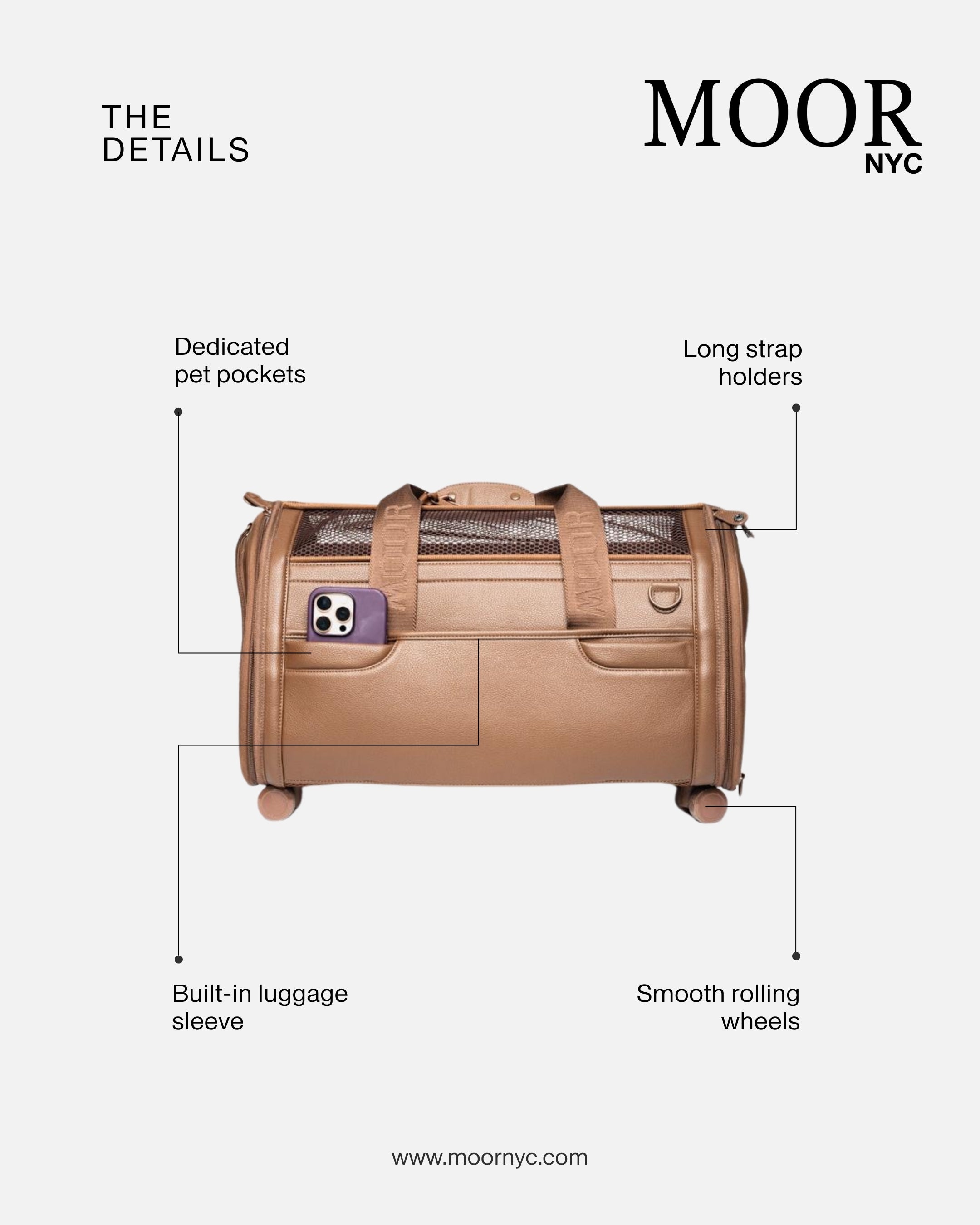 TRAVEL CARRIER COCOA